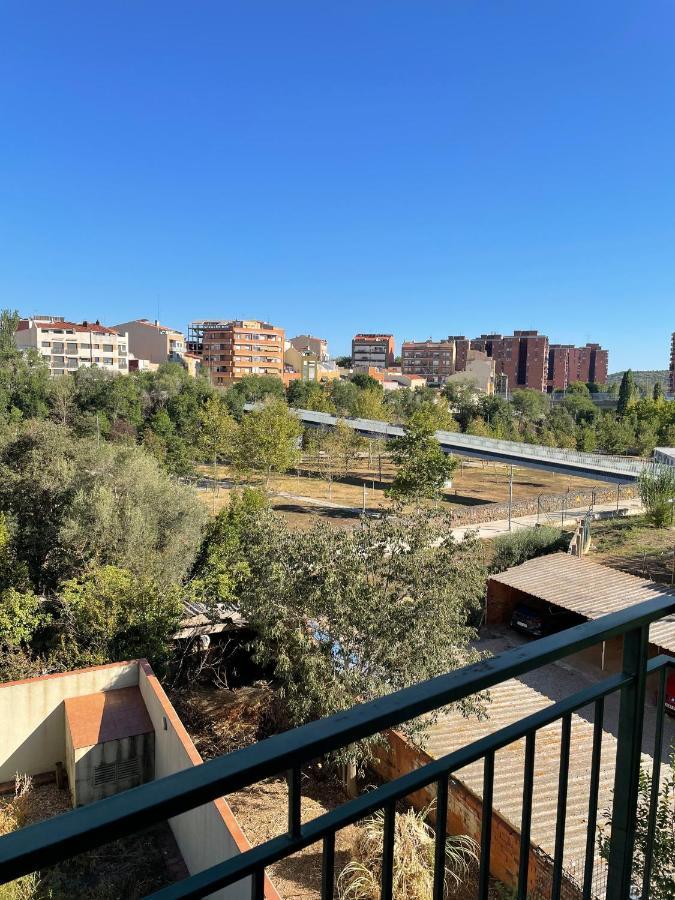 Acogedor Apartamento Vallparadis Con Parking 테라사 외부 사진