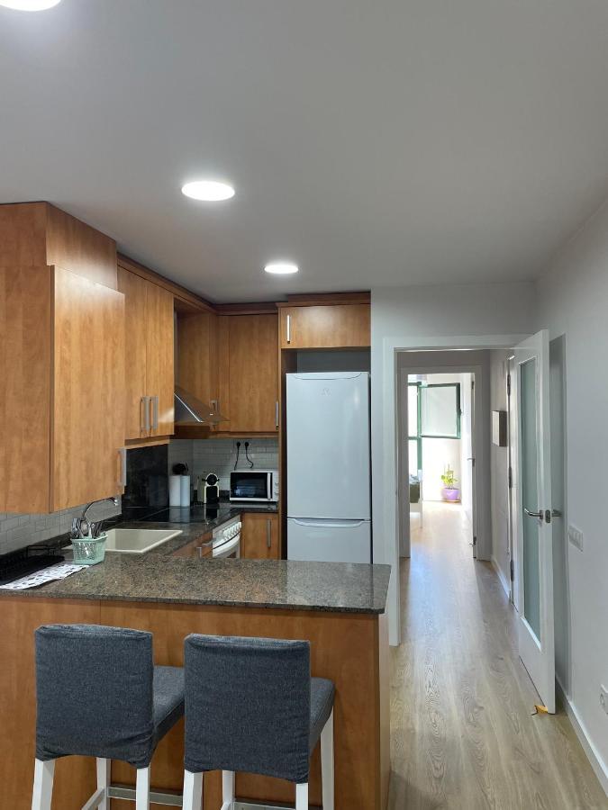 Acogedor Apartamento Vallparadis Con Parking 테라사 외부 사진