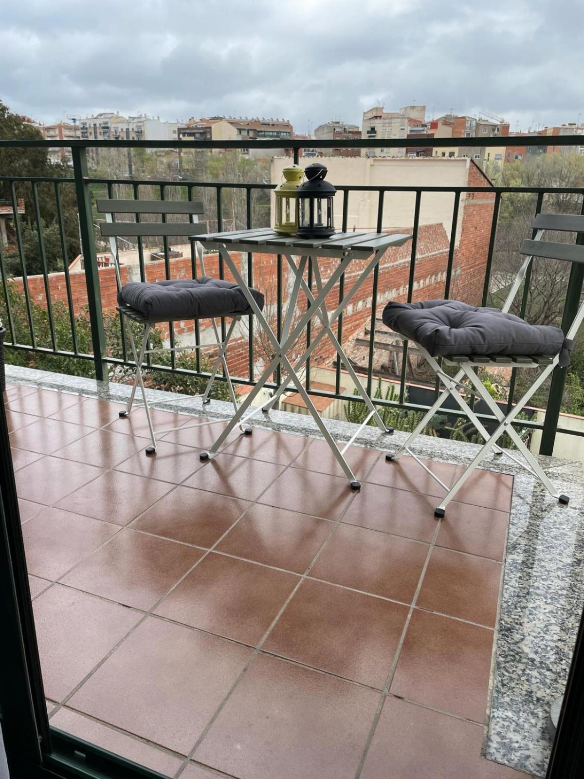 Acogedor Apartamento Vallparadis Con Parking 테라사 외부 사진