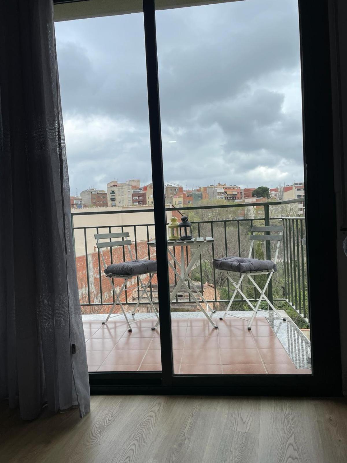 Acogedor Apartamento Vallparadis Con Parking 테라사 외부 사진
