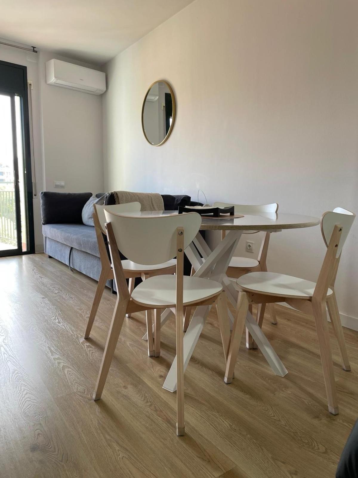 Acogedor Apartamento Vallparadis Con Parking 테라사 외부 사진